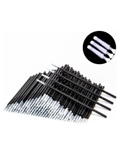 Micro Cepillos Aplicadores i-Laesh 200 Piezas Negro Pro Grip