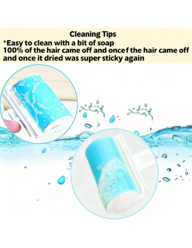 Juego de 2 Rodillos de Pelusa Reutilizables Ksheria 119g