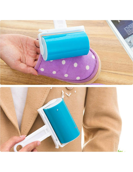 Juego de 2 Rodillos de Pelusa Reutilizables Ksheria 119g