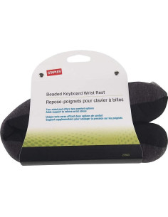 Reposamuñecas Ergonómico Staples 23943 Negro y Gris 2