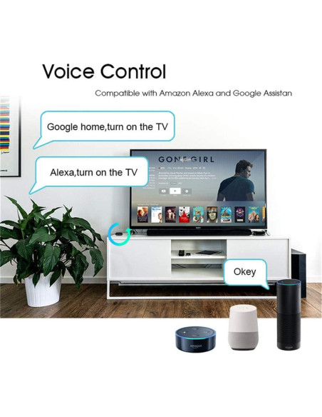 Controlador Remoto IR Inteligente MOES WiFi para Hogar