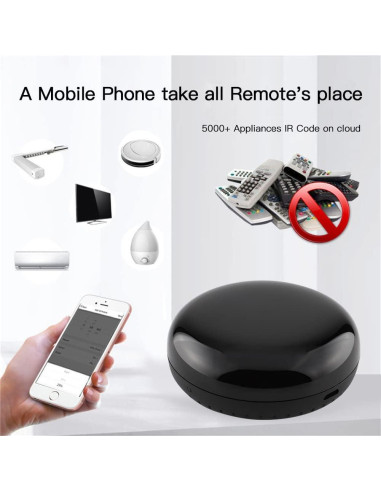 Controlador Remoto IR Inteligente MOES WiFi para Hogar