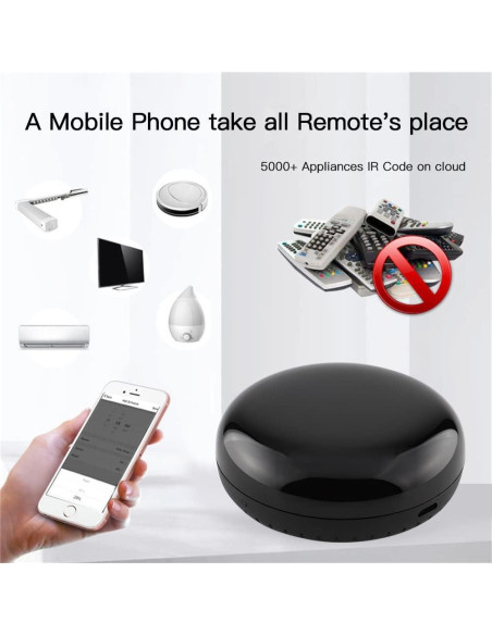 Controlador Remoto IR Inteligente MOES WiFi para Hogar