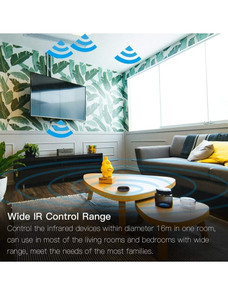 Controlador Remoto IR Inteligente MOES WiFi para Hogar