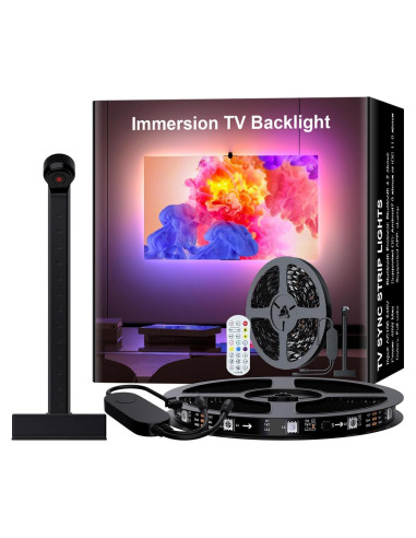 Luz de Fondo LED Lumtang para TV 50-65" RGB Wi-Fi