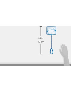 Red de Nylon para Acuario Marina 20x20cm con Mango 30cm 2