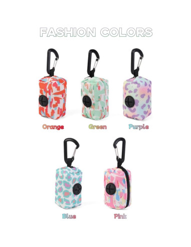 Dispensador de Bolsas de Excremento de Perro LZSOMPK Verde