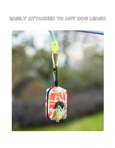 Dispensador de Bolsas de Excremento de Perro LZSOMPK Verde