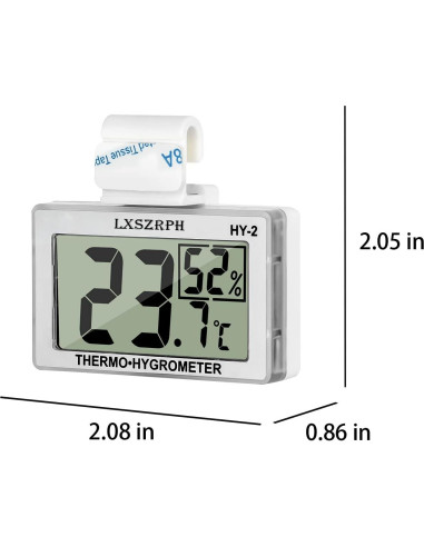 Higrómetro Termómetro Digital Cangda para Reptiles 1 Paquete