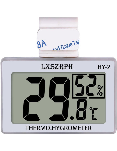 Higrómetro Termómetro Digital Cangda para Reptiles 1 Paquete