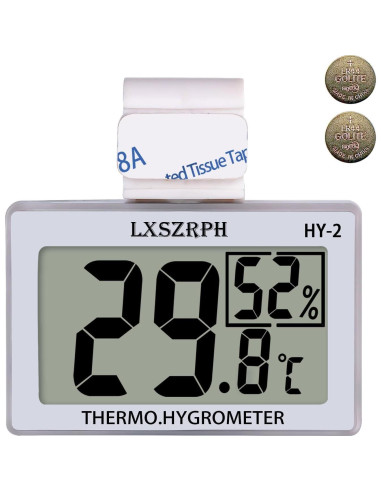 Higrómetro Termómetro Digital Cangda para Reptiles 1 Paquete