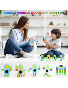 Paquete de 24 Juguetes Fidget SoulLife Antiestrés 3 en 1 2