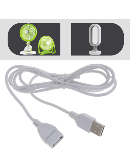 Cable de Extensión USB 2.0 Macho a Hembra 1.5m WOFALO