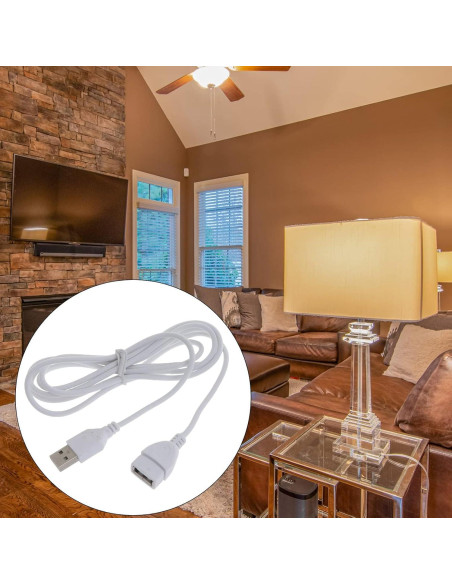 Cable de Extensión USB 2.0 Macho a Hembra 1.5m WOFALO