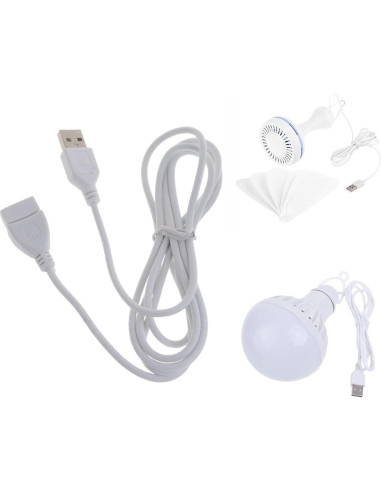 Cable de Extensión USB 2.0 Macho a Hembra 1.5m WOFALO