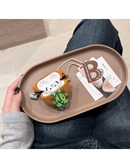 Funda de Silicona Verde para AirPods 4 GCVXRUD 2024