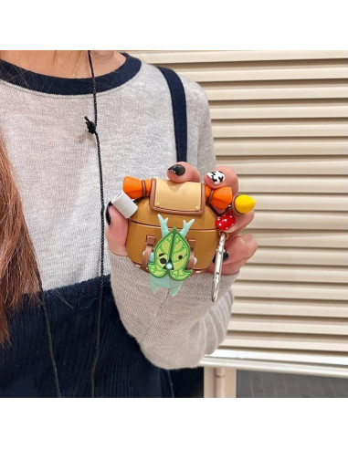 Funda de Silicona Verde para AirPods 4 GCVXRUD 2024