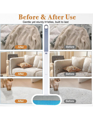 Removedor de Pelo de Mascota LINTLOCK 52.1 cm Reutilizable