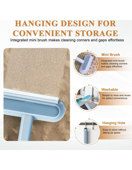 Removedor de Pelo de Mascota LINTLOCK 52.1 cm Reutilizable