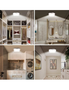 Luz de Techo Recargable ANOTEK con Sensor de Movimiento 2