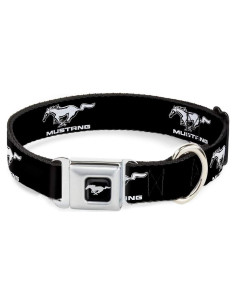 Collar para Perro Buckle-Down Ford Mustang Mediano 2.54 cm