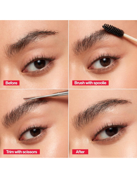 Juego de Cejas Revlon Designer con Tijeras y Cepillo Spoolie