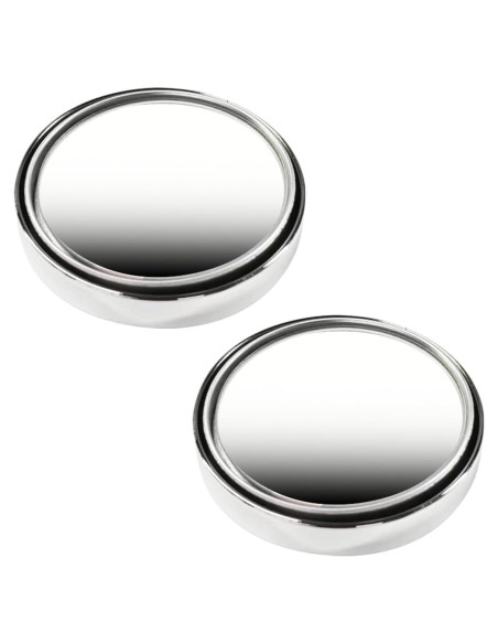 Espejo Convexo de Vidrio HD Redondo GAOLAOSY 5.6 cm Plata