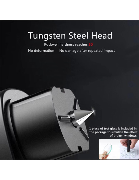 Cortador de Cinturón de Seguridad y Rompedor de Ventanas QUZOC