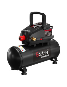 Compresor de Aire Portátil Baotree 4 Galones 0.5HP 110PSI