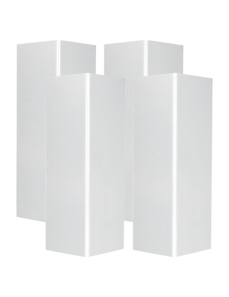 Protector de Pared de Garaje GUEQUITLEX 400x250mm Amarillo/Negro