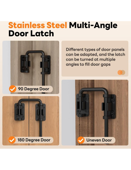 Cerradura de bucle para puerta corrediza SecureLatch 6.35x2.54cm