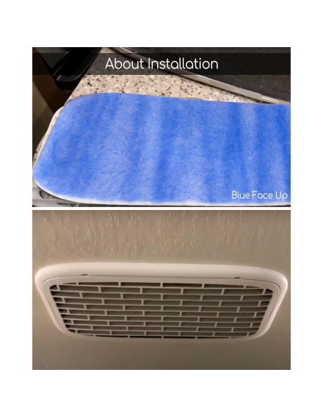 Filtros de Aire Acondicionado RV WUMZIJ RM6160G MERV 6 - Paquete de 4