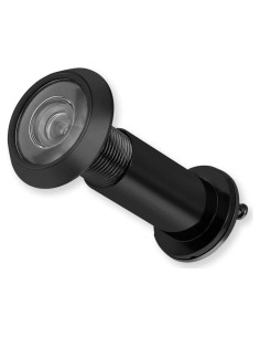 Mirilla de Puerta MUNEK 220 Grados con Broca 16mm Negra