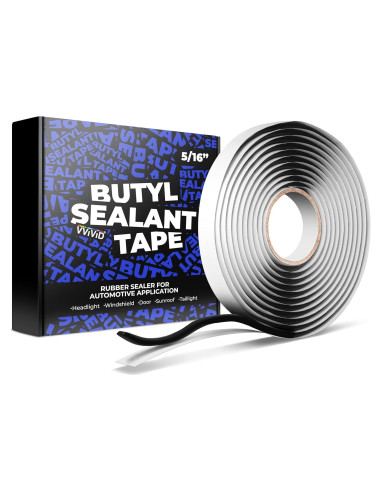 Cinta de Sellado de Butilo VViViD 5/16" x 5.5m para Automóviles