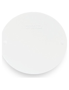 Cubierta Redonda Estampada Sigma Electric 14241WH Blanca