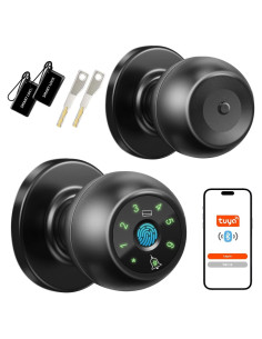 Cerradura Inteligente Kuelor DK-Q7-B Biométrica 5-en-1