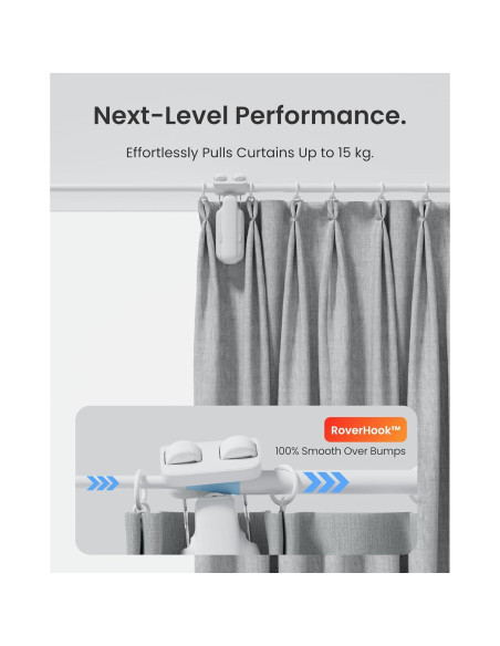 Apertura Automática Cortinas Inteligente SwitchBot Solar 15kg