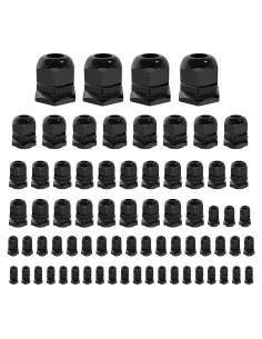 Juntas de Cable Impermeables YIOVVOM 72 Pcs Nylon PA66
