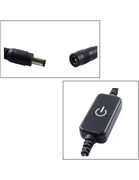 Paquete de 2 Interruptores Reguladores de Luz LED RecDec