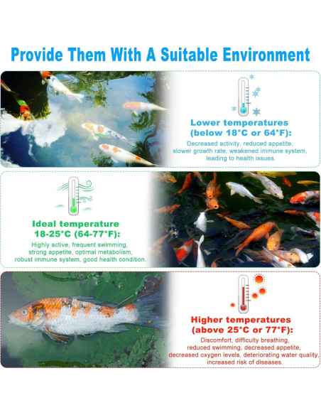 Termómetro de Agua de Lago WiFi Briidea MK-121 1500W con APP