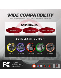 Control Remoto Universal Chamberlain 953EV-P2 para Garaje 2