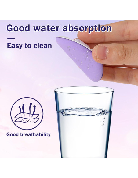 7 Esponjas de Maquillaje MOZEAT LENS Teardrop EVA 20x12cm