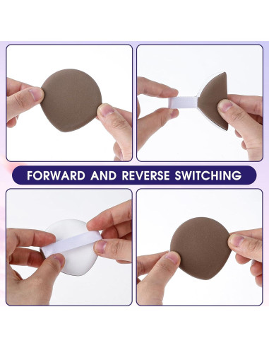 7 Esponjas de Maquillaje MOZEAT LENS Teardrop EVA 20x12cm