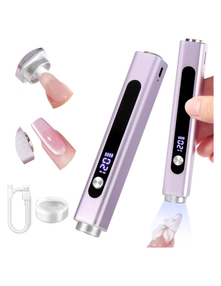 Lámpara UV 3 en 1 SAVILAND Rosa para Uñas de Gel