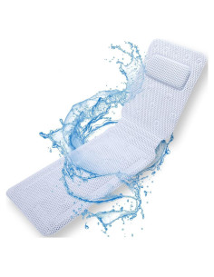 Cama de Baño SurSoul de PVC Suave 125x36cm con Ventosas