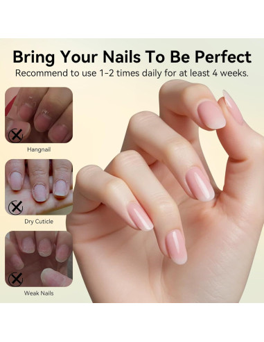 Set 6 Bolígrafos Aceite Cutículas BORN PRETTY - Hidratación Uñas