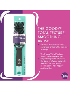Cepillo Alisador Goody Total Texture - Cerdas Veganas 23.2cm 2