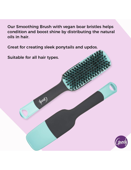 Cepillo Alisador Goody Total Texture - Cerdas Veganas 23.2cm