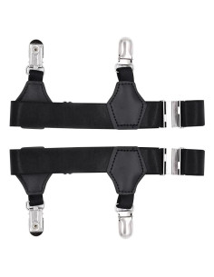 Sujetadores de Calcetines Ajustables UUYYEO 2 Pcs Antideslizantes