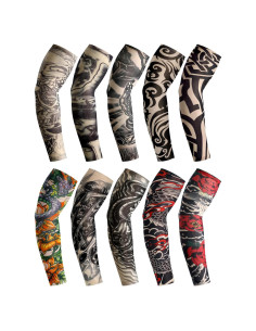 Mangas Cooling UV para Hombre Boao - 20 Pcs Antideslizantes